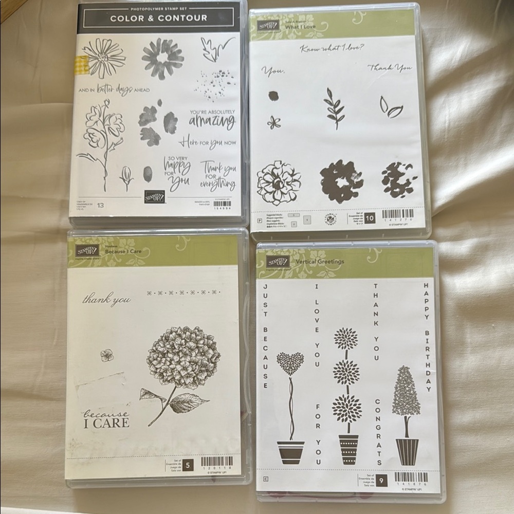 Stampin' Up! Floral Stamp Sets 4